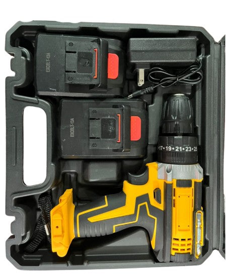 Kit de Taladro Inalambrico 2 Baterias
