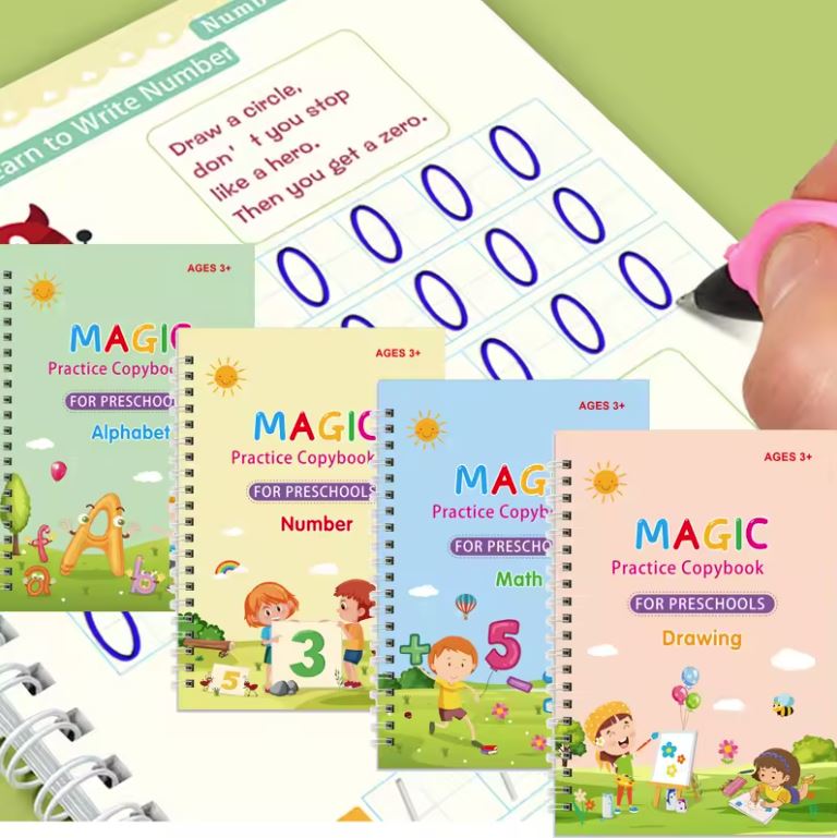 Kit Libros de caligrafia X 4