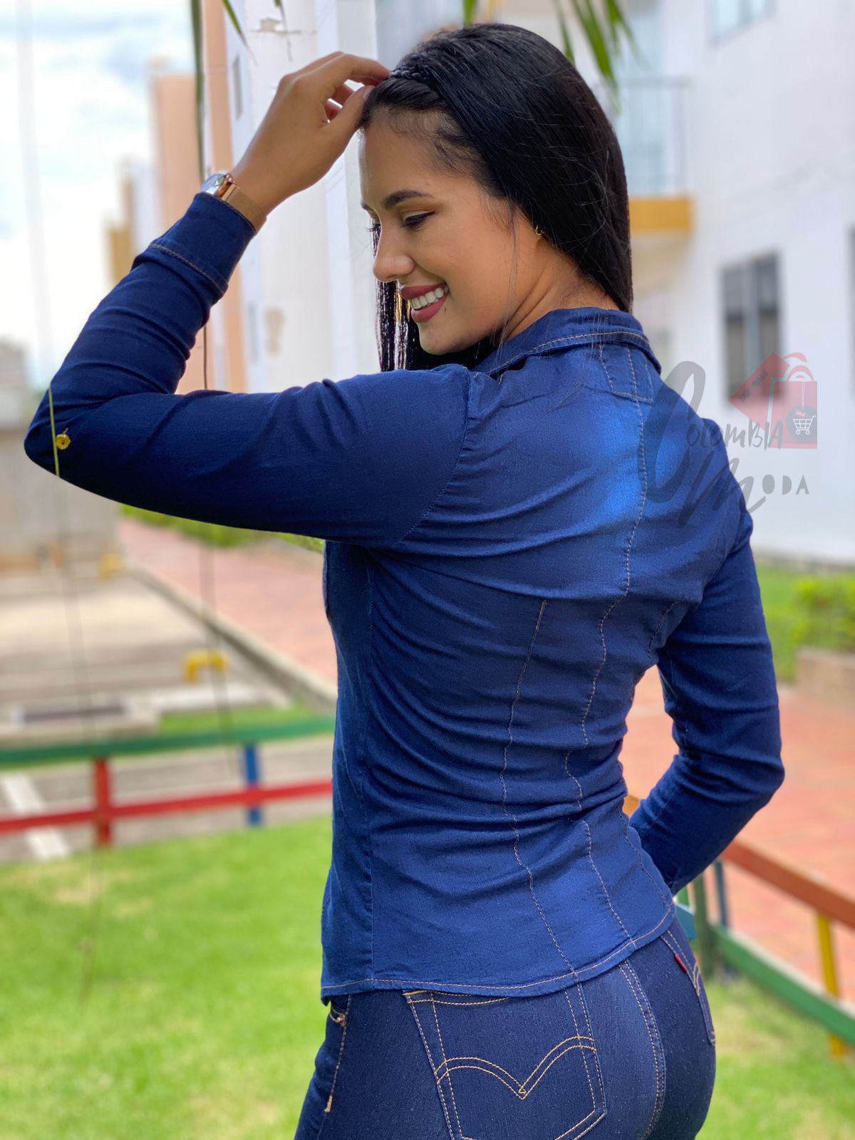 Blusa Para Dama En Jean H167