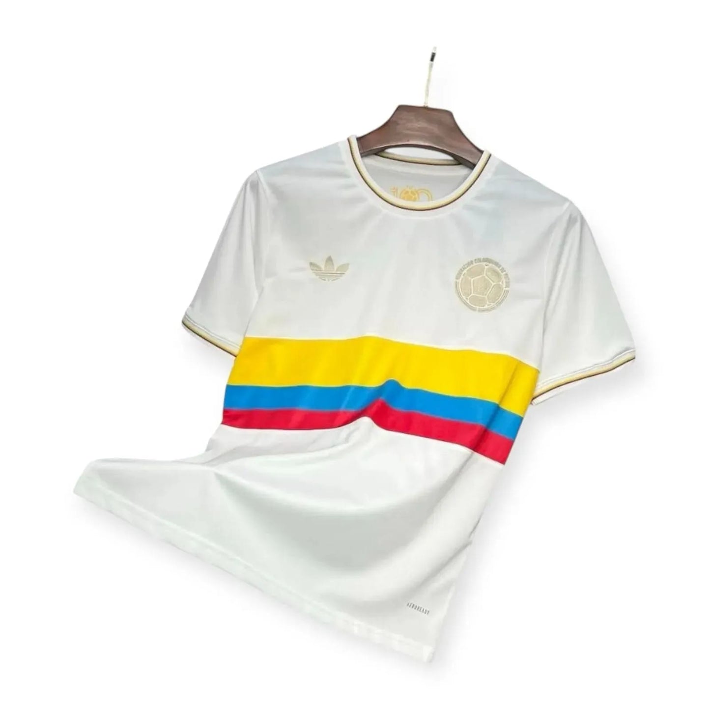 Camiseta Selección Colombia 2024~2025 Blanca Bicentenario