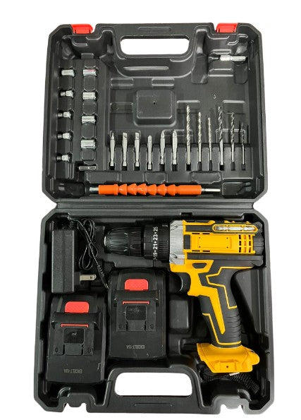 Kit de Taladro Inalambrico 2 Baterias