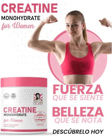 CREATINA MONOHIDRATADA WOMEN 243gr X1