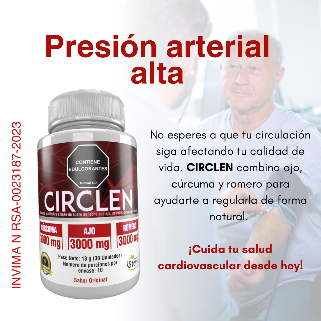 CIRCLEN - mejorar la circulación sanguínea y el bienestar cardiovascular