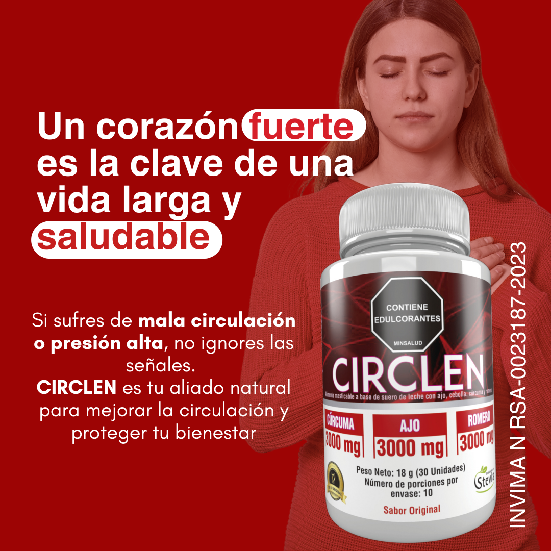 CIRCLEN - mejorar la circulación sanguínea y el bienestar cardiovascular
