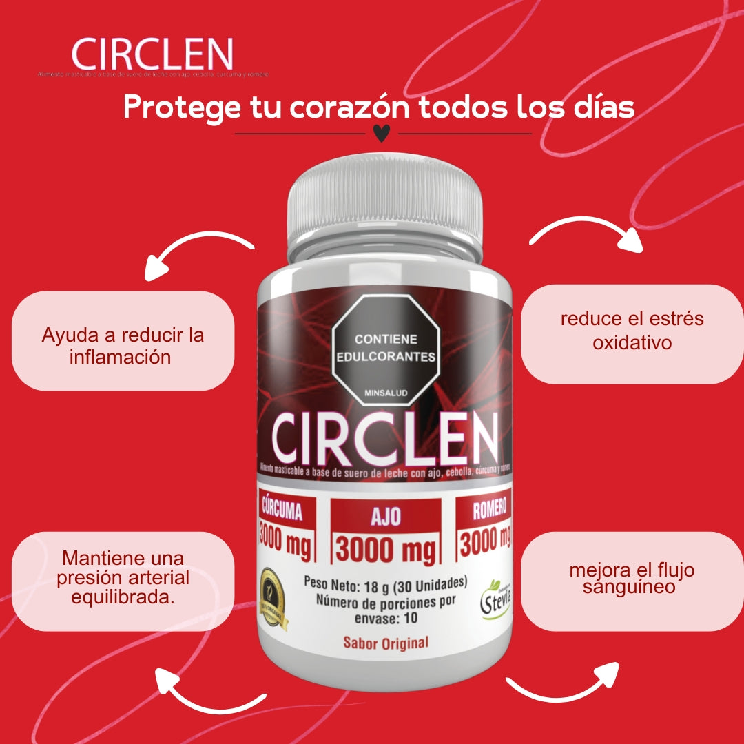 CIRCLEN - mejorar la circulación sanguínea y el bienestar cardiovascular