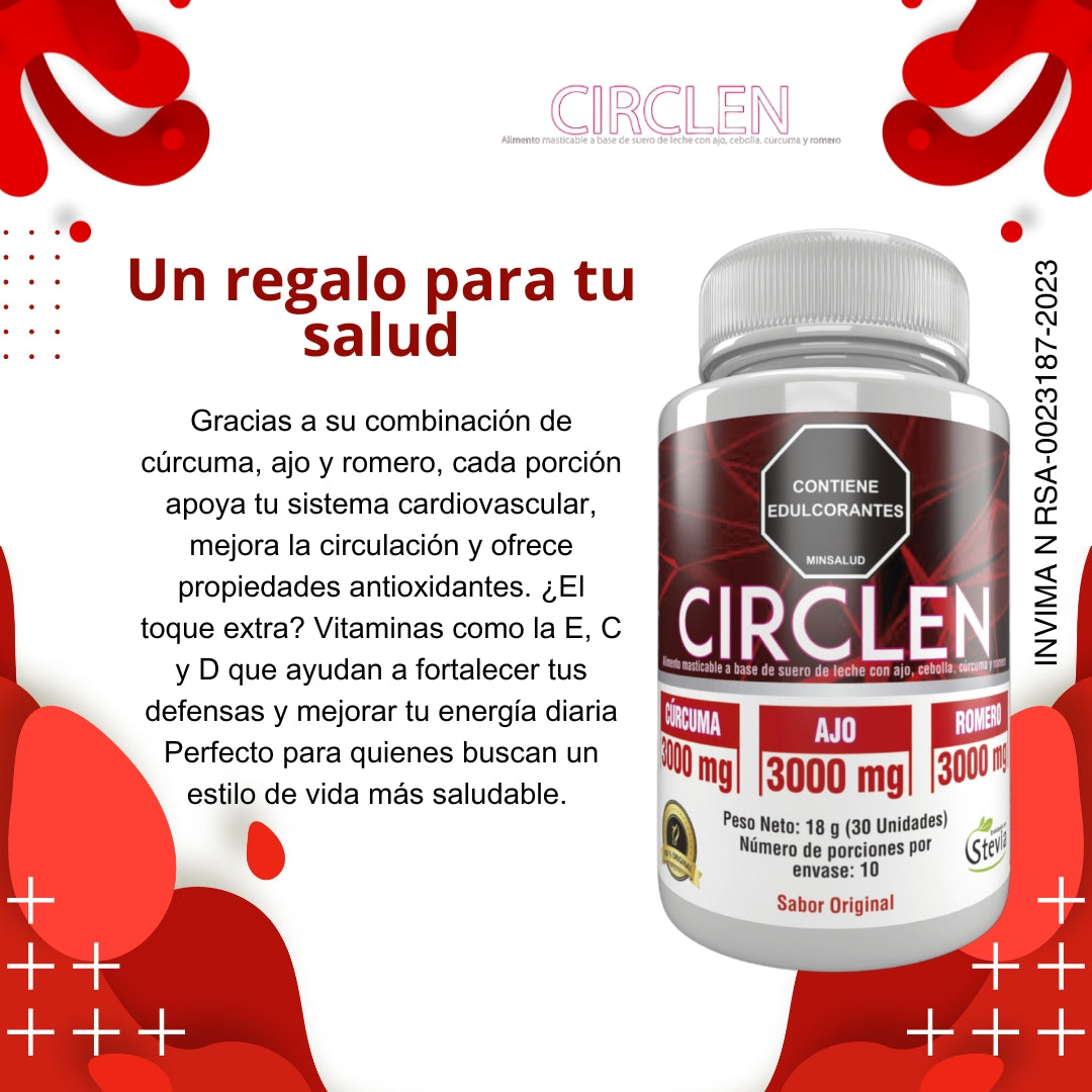 CIRCLEN - mejorar la circulación sanguínea y el bienestar cardiovascular