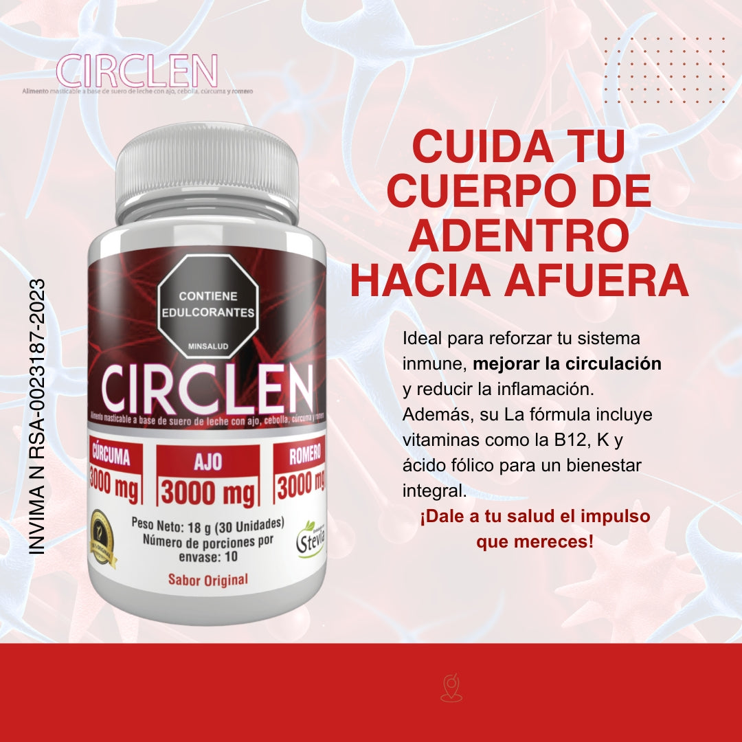 CIRCLEN - mejorar la circulación sanguínea y el bienestar cardiovascular